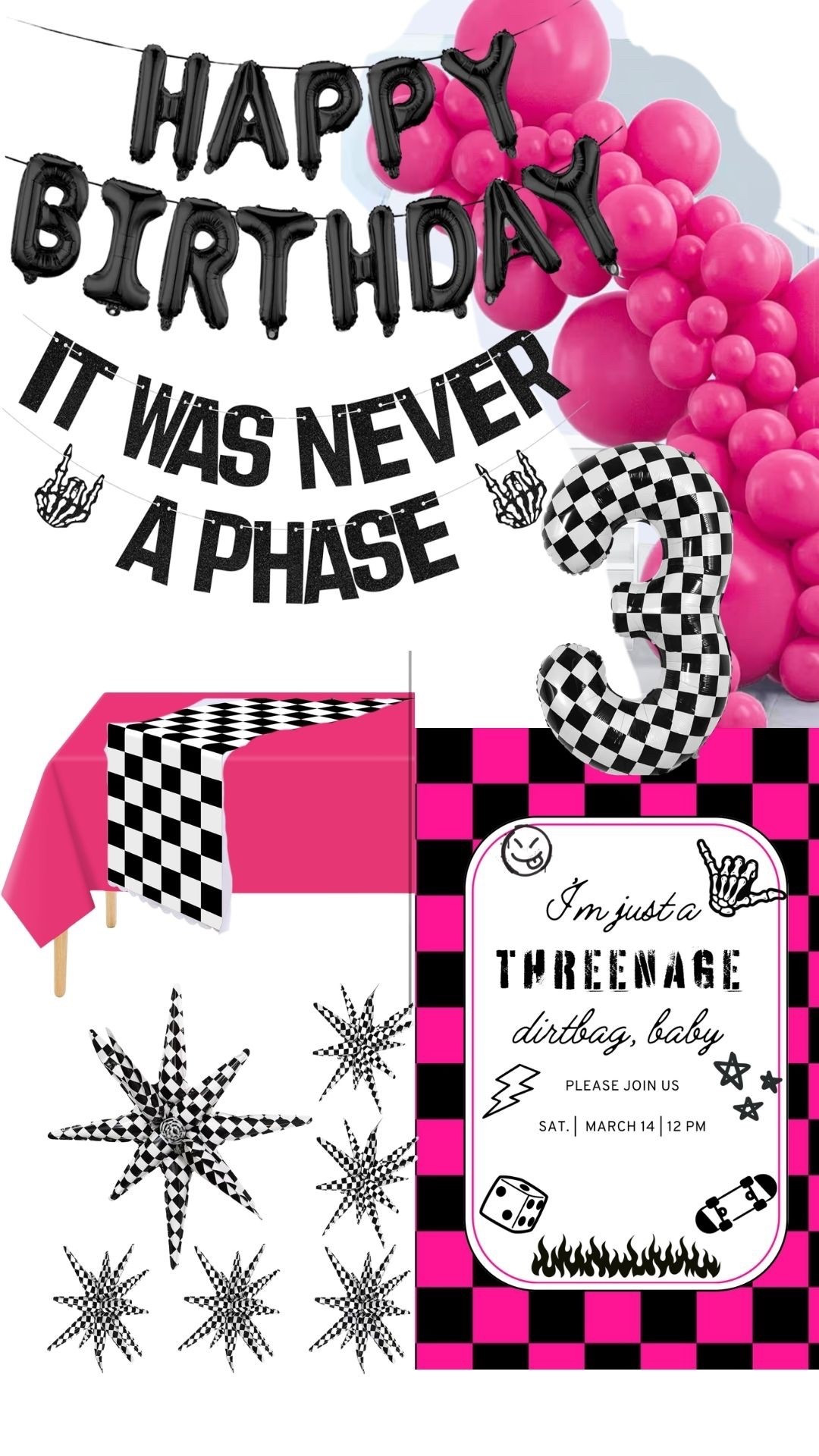 it was never a phase, mom!

throwing Lyla a “I’m just a threenage dirtbag” party this year 🤪🤘🏼

#LTKSaleAlert #LTKKids #LTKmomlife