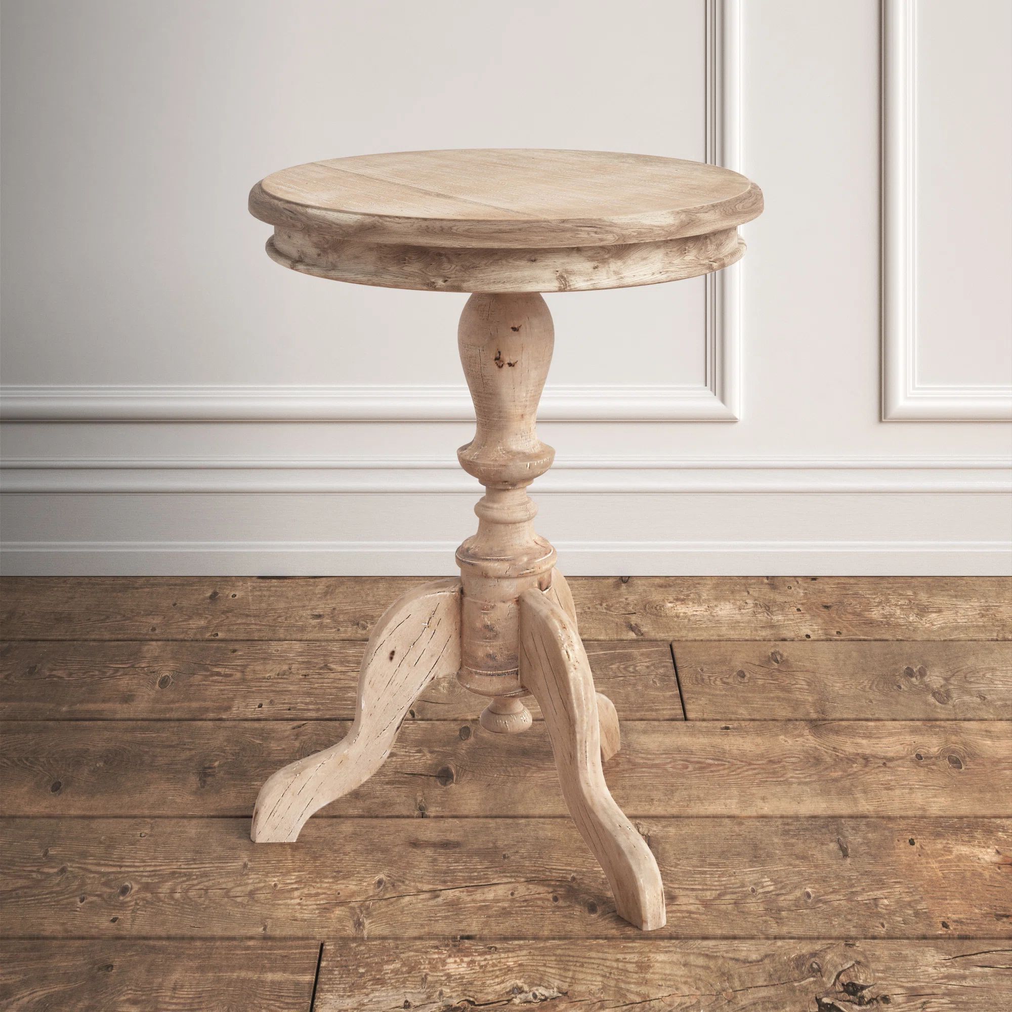 Corsair Solid Wood 3 Legs End Table | Wayfair North America