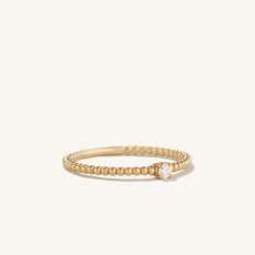 Diamond Beaded Ring - £185 | Mejuri (Global)