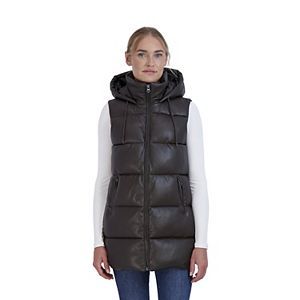 Women's Weathercast Quilted Hood Vest | Kohl's