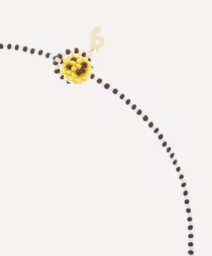Simple Happy Face Bead Necklace | Liberty London (UK)