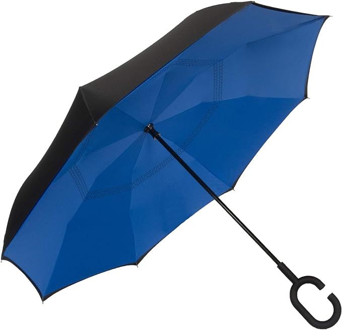 ShedRain Unbelievabrella Inverted, Upside Down, Windproof & Rainproof Car Umbrella Hands Free CSh... | Amazon (US)