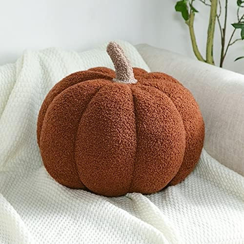 Amazon.com: Pumpkin Pillow，Halloween Pumpkin Decorative Throw Pillow Plush , Pumpkin-Shaped Plush Cu | Amazon (US)
