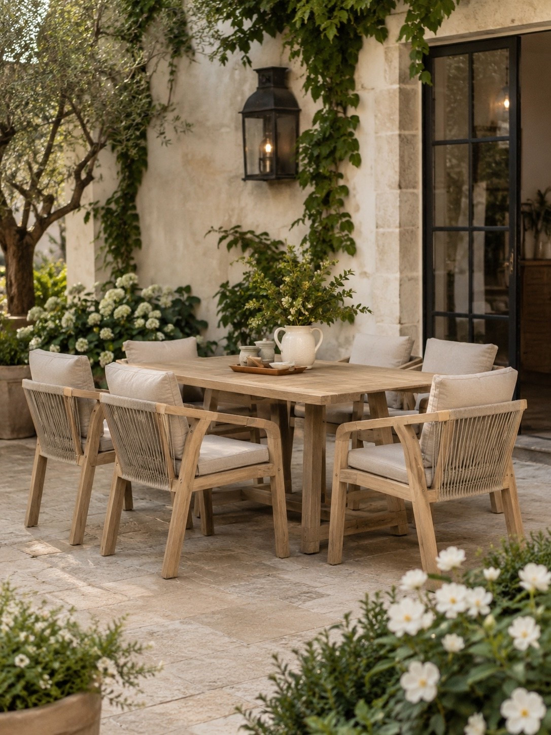 Outdoor Dining Goals 🌿✨

If you’re dreaming of creating a resort-inspired backyard retreat, this outdoor dining set deserves a spot on your wishlist. The warm wood tones, woven rope detailing, and neutral cushions create the perfect blend of timeless elegance and relaxed outdoor living. It’s the kind of space that makes every meal feel like a special occasion.

Whether you’re hosting summer dinner parties, weekend brunches, or enjoying quiet evenings outdoors, this beautiful dining set instantly elevates your patio while remaining comfortable, durable, and family-friendly.

Follow @farmtotablecreations on Instagram for more cozy home finds and trending decor.

#LTKHome #OutdoorLiving #PatioDecor #BackyardInspiration #OutdoorDining #WayfairHome #PatioFurniture #OutdoorEntertaining #BackyardDesign #SummerHosting #OutdoorDecor #EuropeanFarmhouse #McGeeAndCoInspired #OutdoorOasis #GardenInspiration #CozyHome #NeutralDecor #HomeFinds #PatioStyle #FarmToTableCreations

#LTKSaleAlert #LTKHome