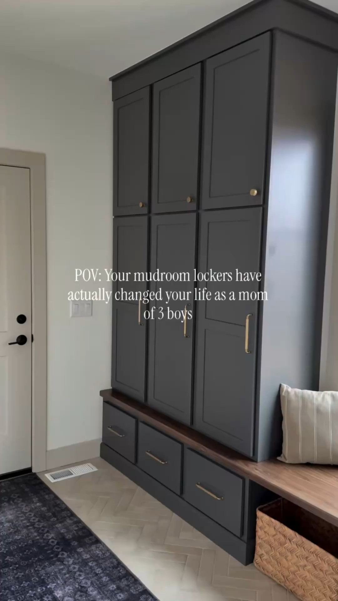 One of my favorite, and most asked about spaces! The mudroom of my dreams that functions so well. f you want to shop anything you see here! ✨

Let me know if you have any questions below. 👇🏼 

Mudroom inspo | mudroom lockers | mudroom closed lockers

#LTKHome