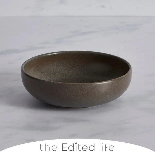 Urban Charcoal Stoneware Cereal Bowl | Dunelm