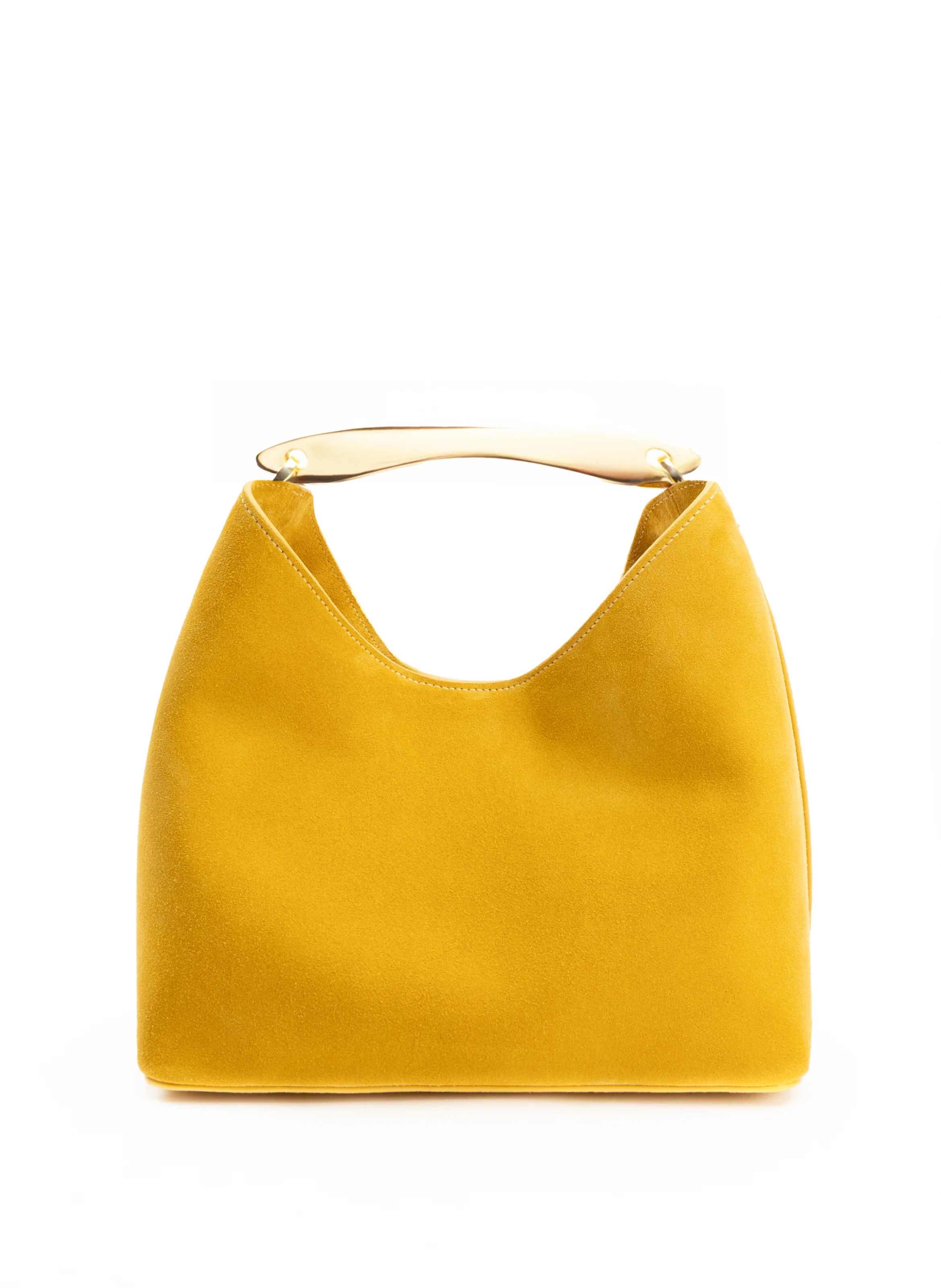 Boomerang Suede Mustard - Handbags for Women - Elleme | Elleme
