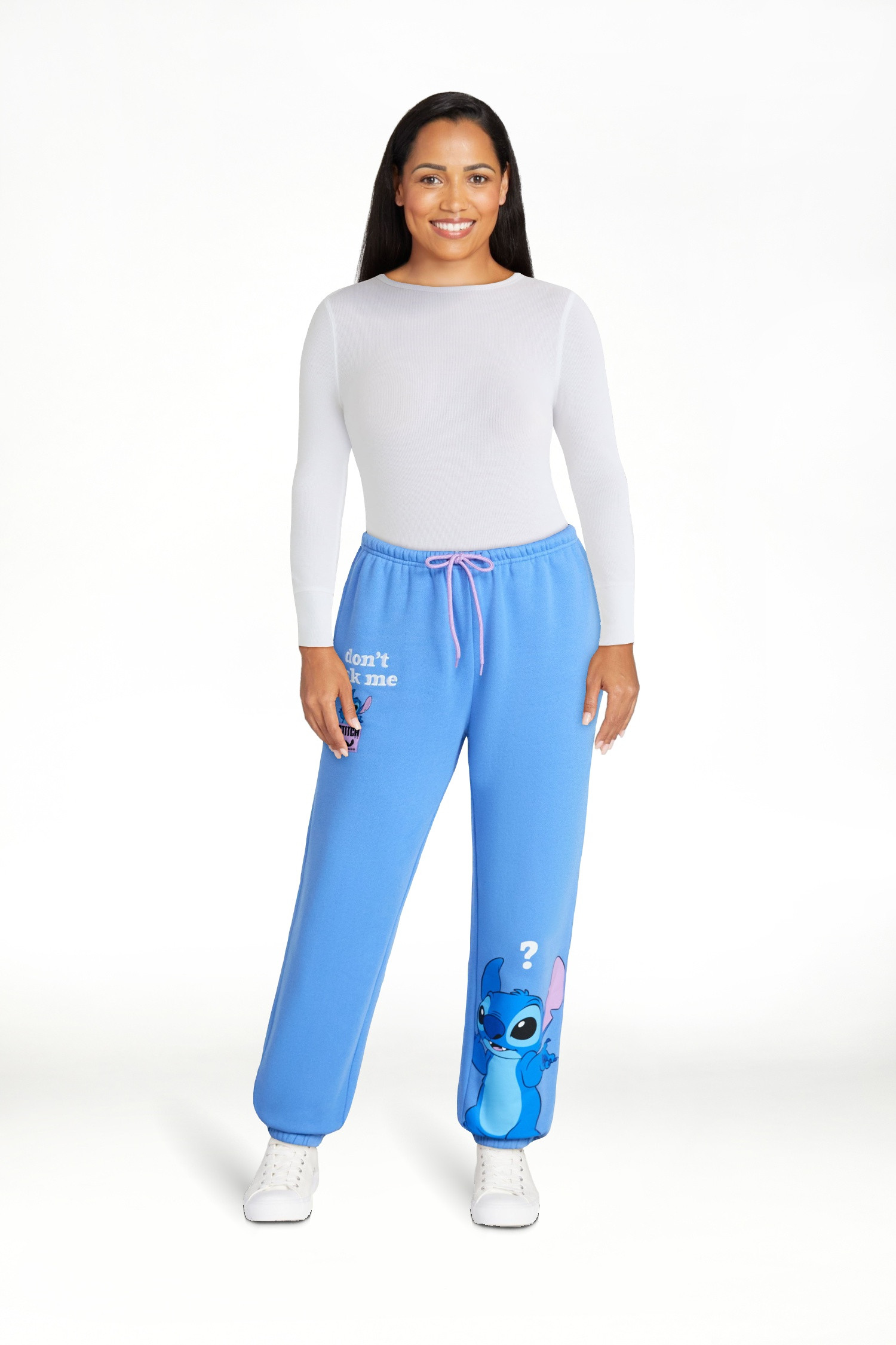 Disney Stitch Women’s Graphic Jogger Pants, 30'' Inseam, Sizes XXS-4X | Walmart (US)