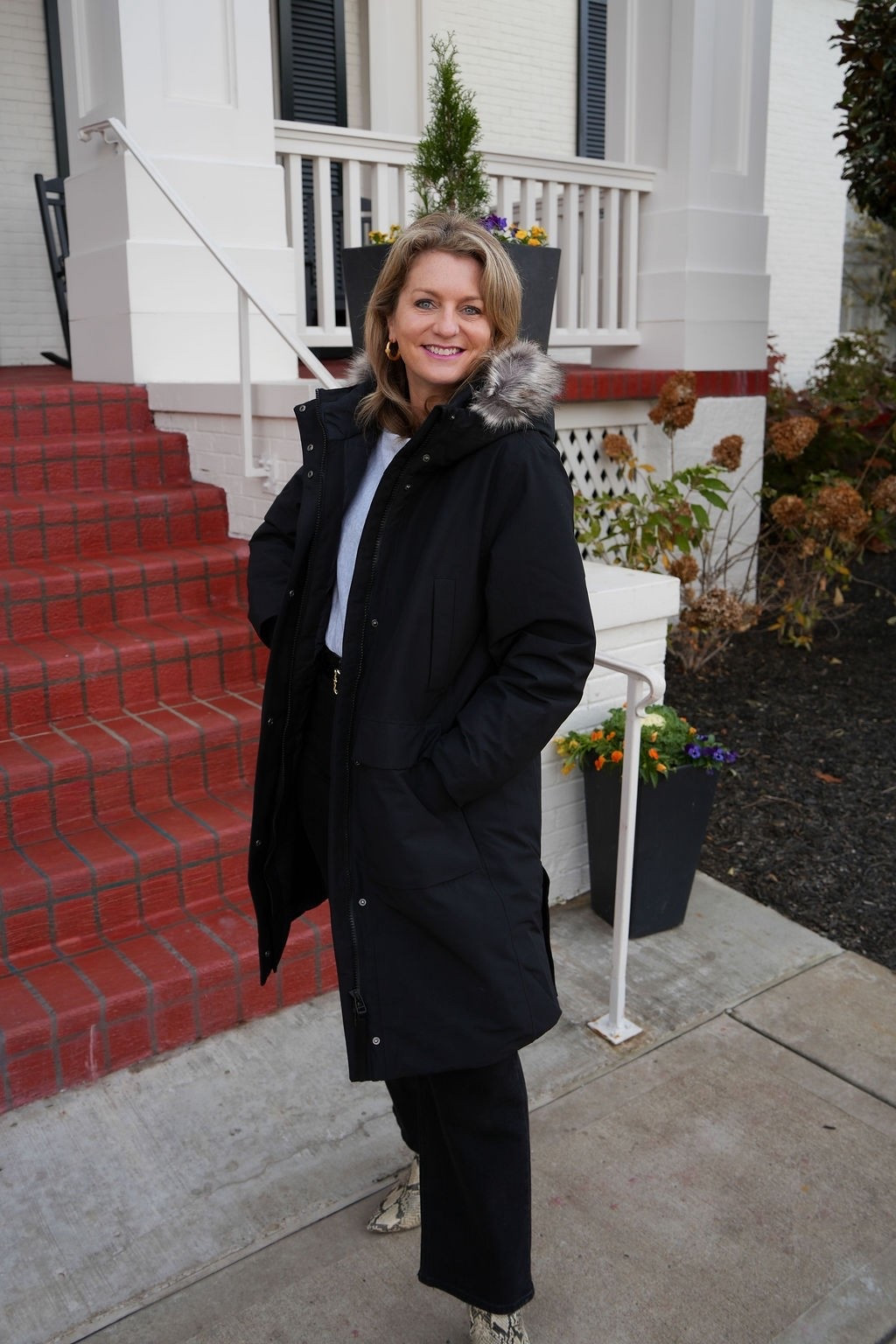 KP’s favorite new winter coat from @onequince #quincepartner 

#LTKOver40 #LTKmomlife #LTKootd