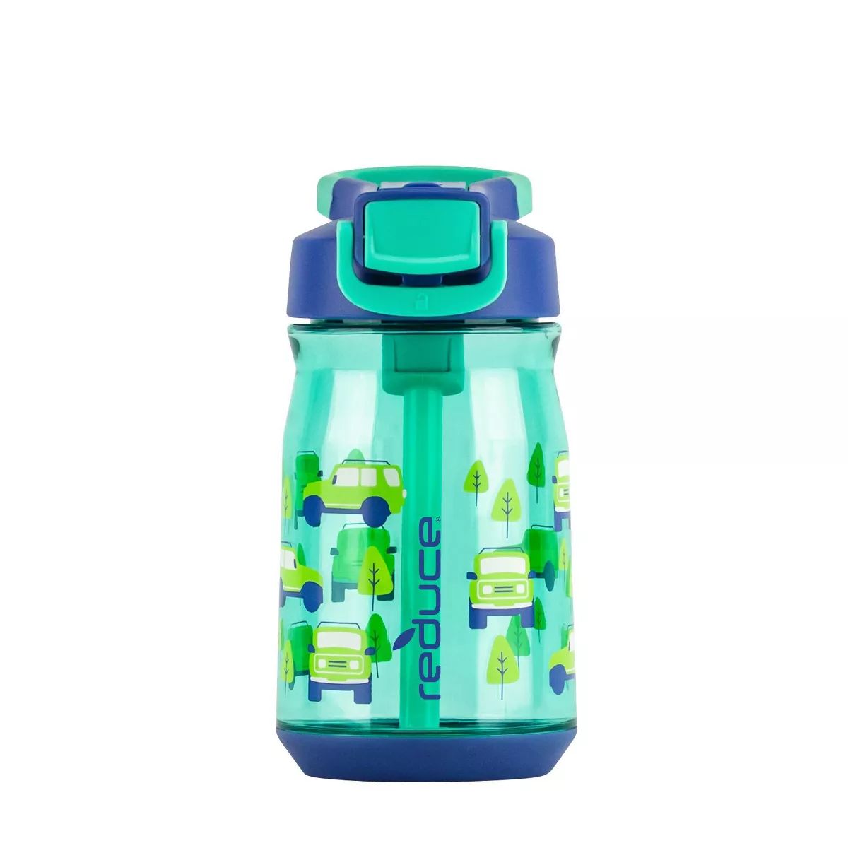 Reduce 14oz Plastic Hydrate Tritan Kids Water Bottle with Straw Lid | Target