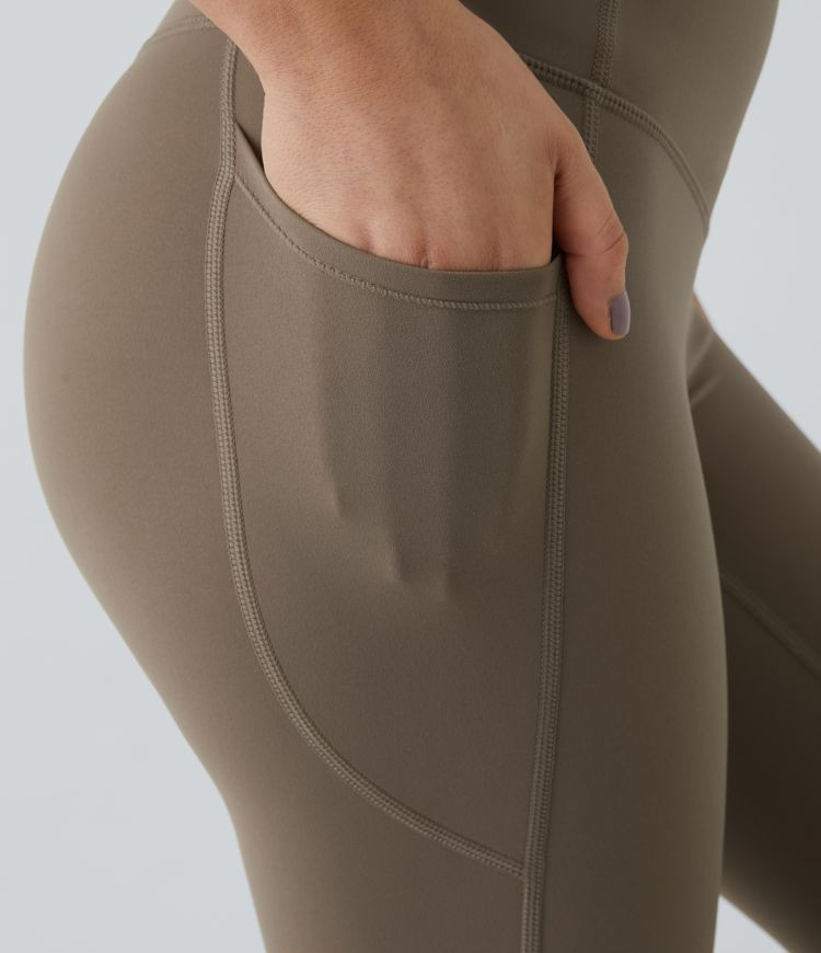 Halara UltraSculpt™ SoCinched High Waisted Tummy Control Pocket Shaping Training Leggings | HALARA
