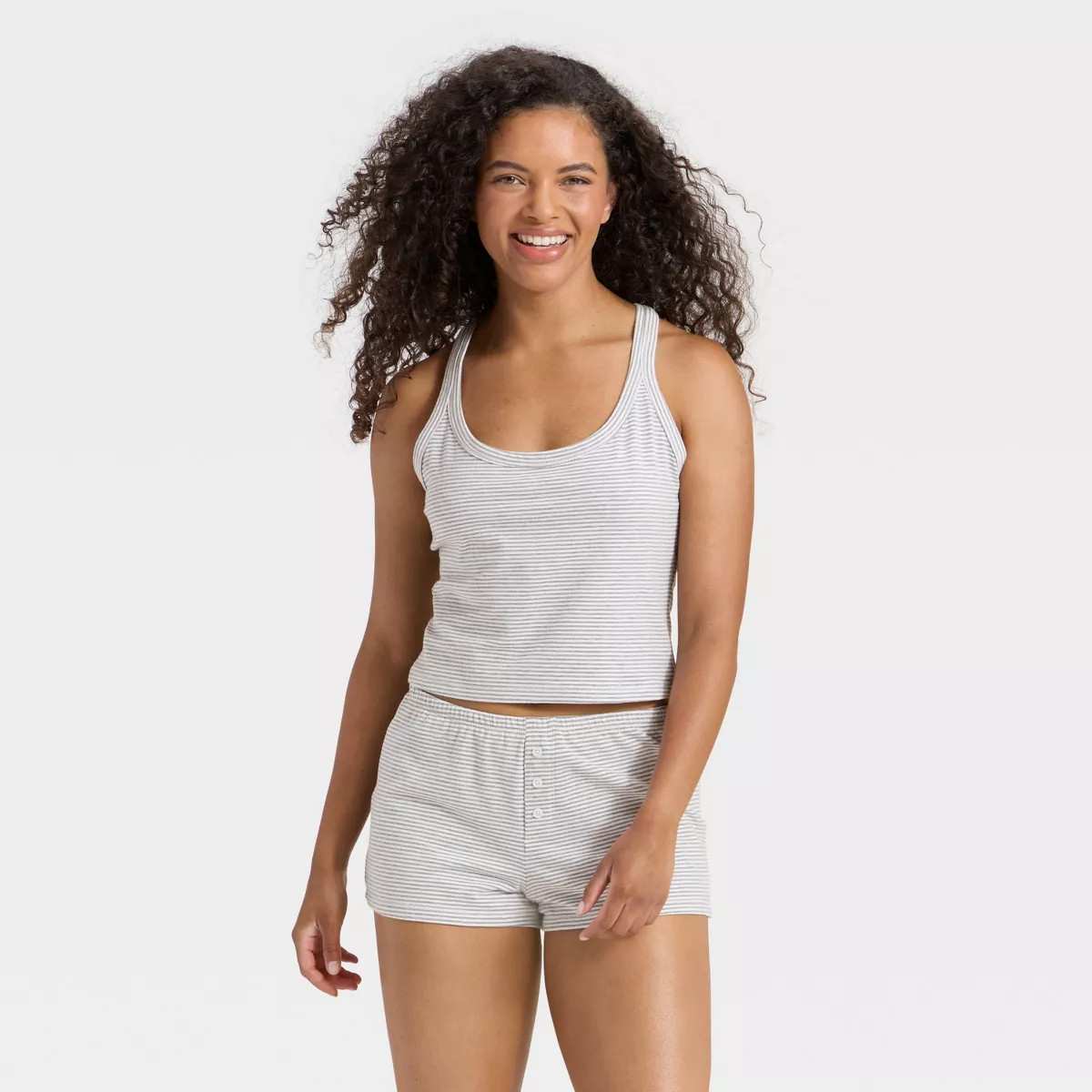 Women's Jersey Tank Top and Shorts Pajama Set - Wild Fable™ | Target