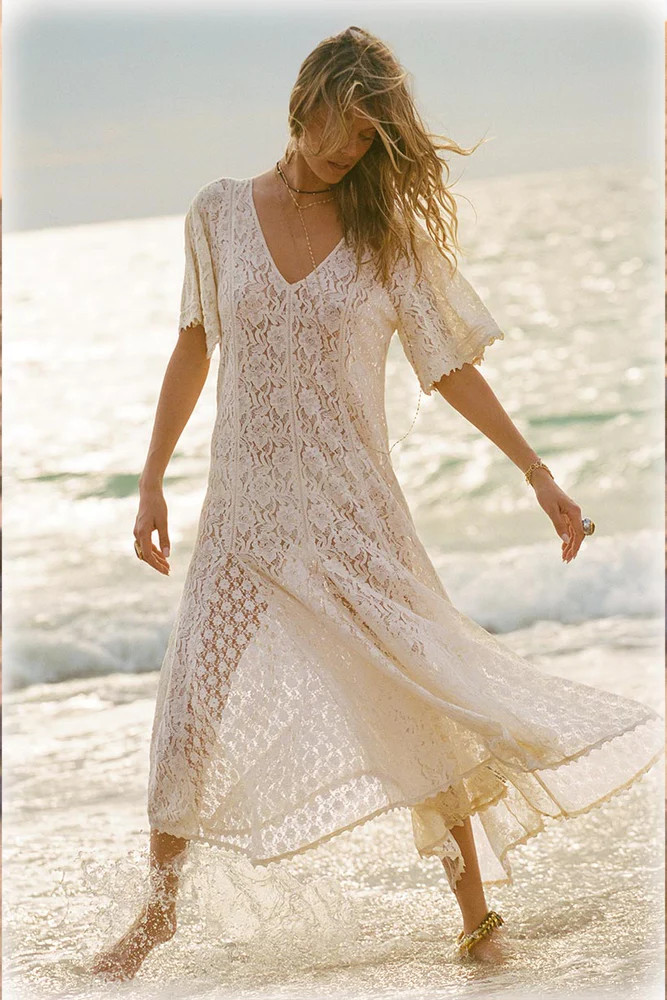 Lux Lisbon Lace Handkerchief Dress | Spell Designs (USA) Inc