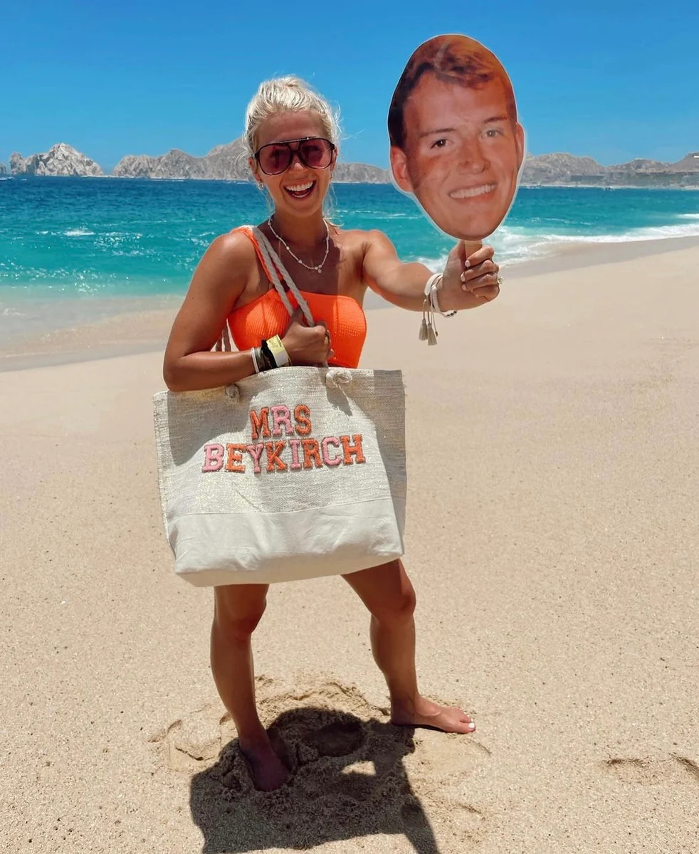 Canvas Beach Bag | KenzKustomz