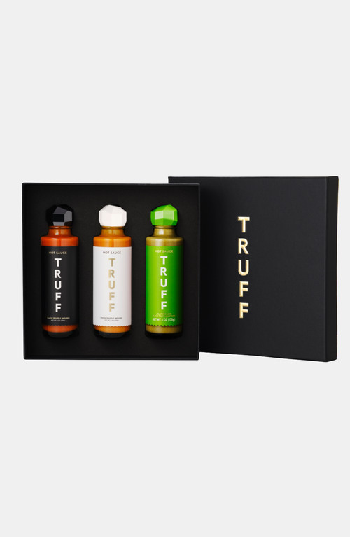 TRUFF Jalapeño Lime Hot Sauce Variety Pack in Green /Black at Nordstrom | Nordstrom