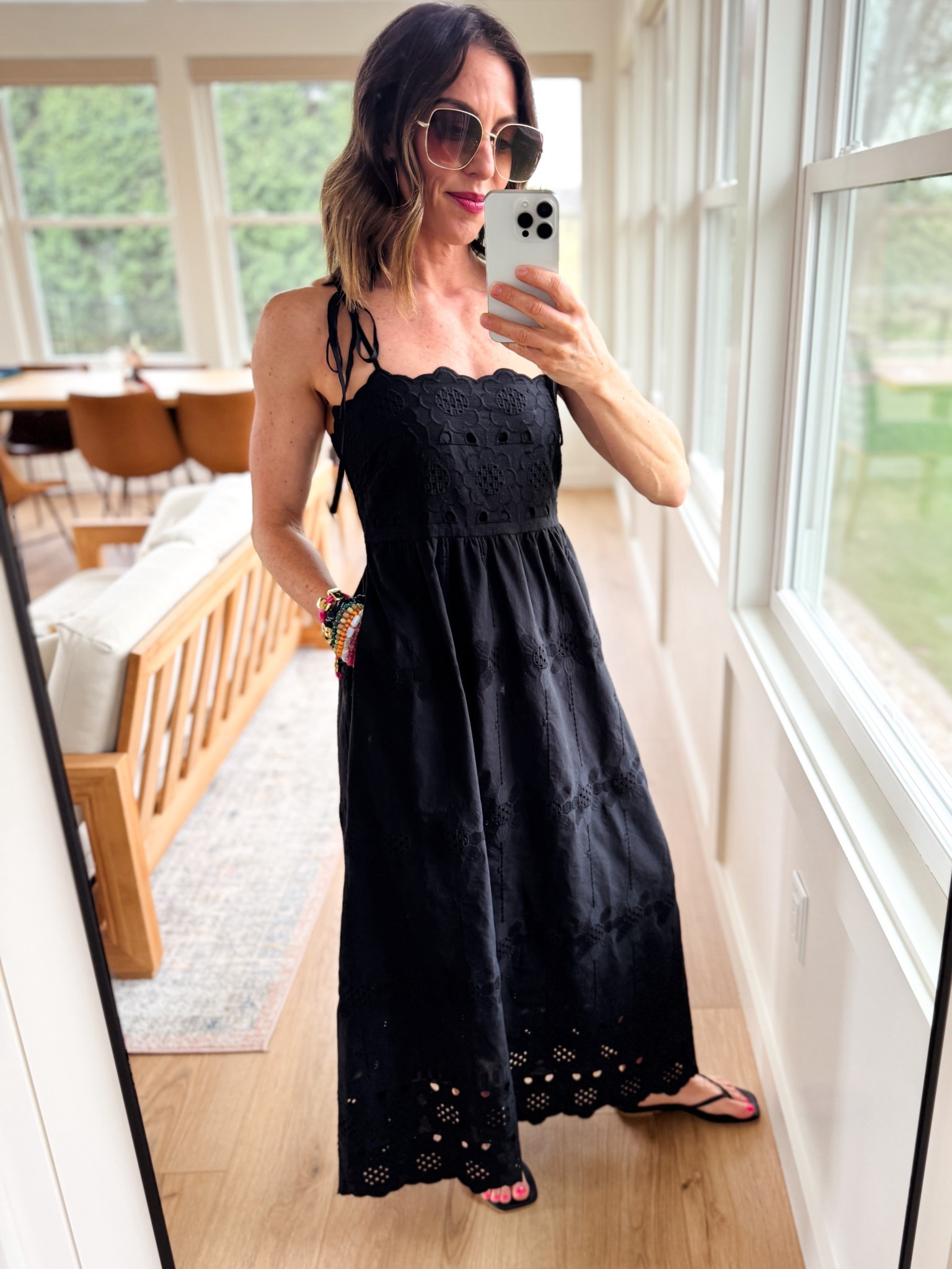 The details on this embroidered maxi dress are so great! 💕

#LTKgrwm #LTKPetite #LTKOver40