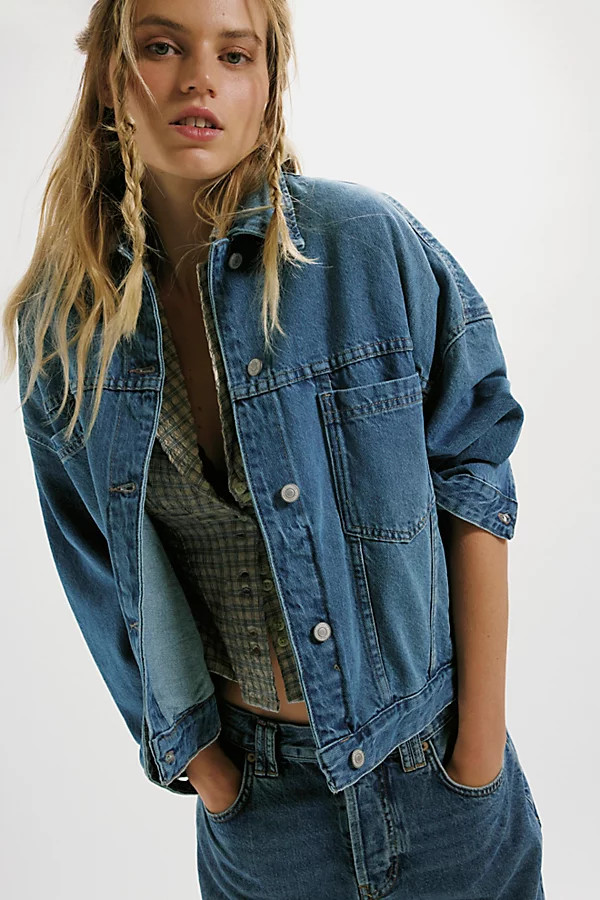 We The Free Opal Swing Denim Jacket | Free People (Global - UK&FR Excluded)