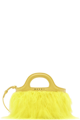 SSENSE Exclusive Yellow Tropicalia Micro Tote | SSENSE