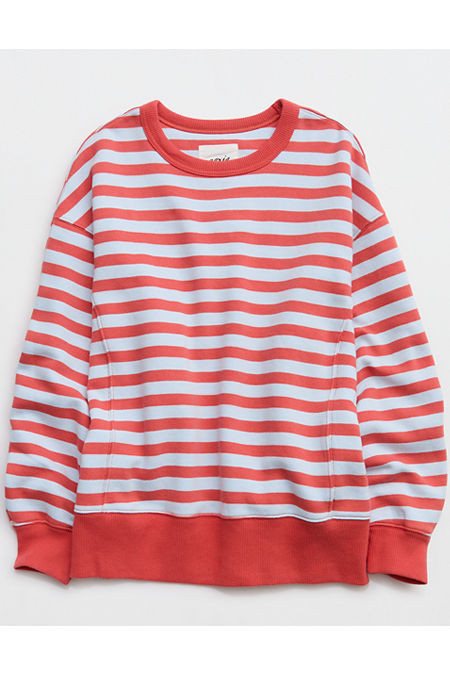 Aerie Go-To Sweatshirt Women's Rusty Peach S | American Eagle Outfitters (US & CA)
