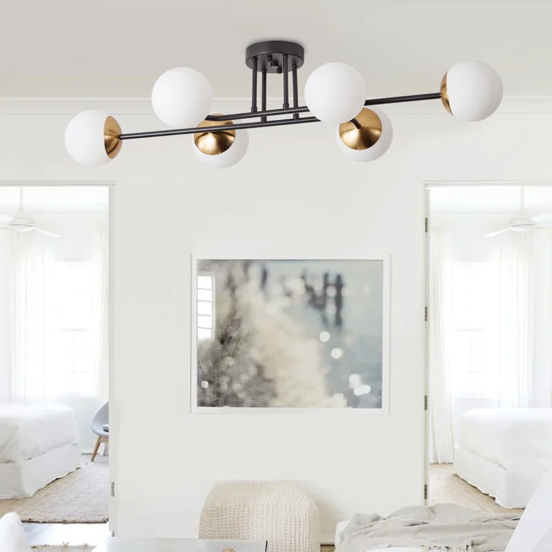 Elyjiah Semi Flush Mount | Wayfair North America