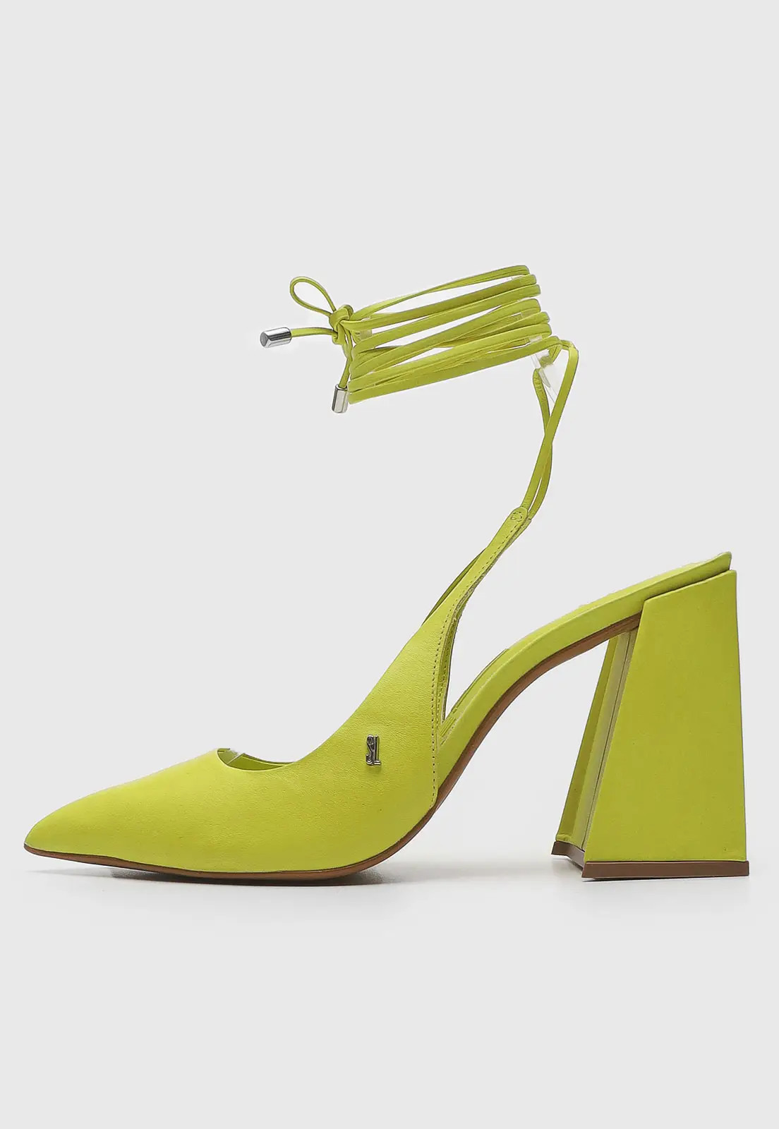 Scarpin Santa Lolla Amarração Verde | Dafiti (BR)