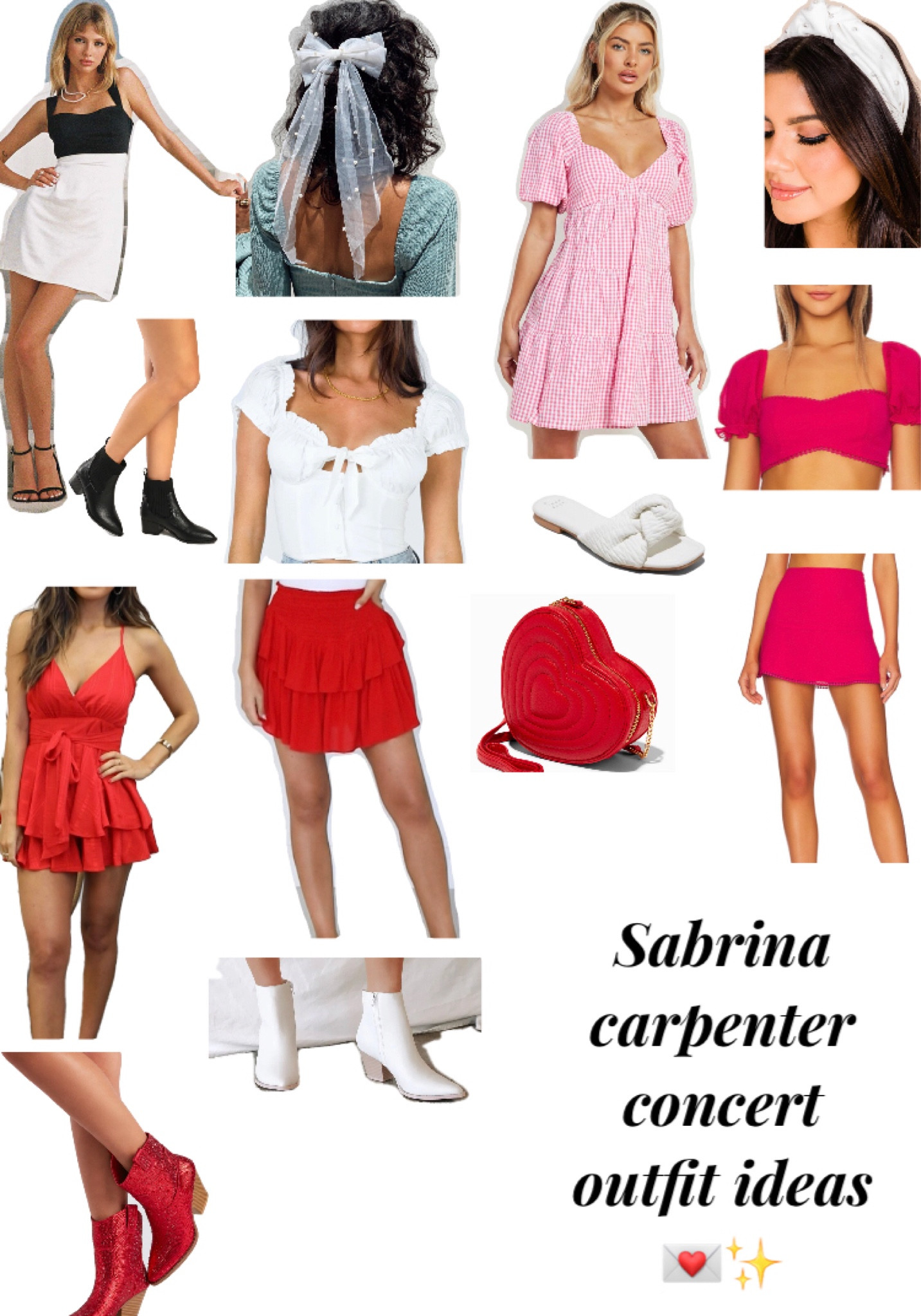 Sabrina carpenter outfit inspo💌
Red ruffle skirt and white headband from http://pinklily.sjv.io/LPVq1Y ✨ #concertoutfits #concertoutfitinspo #sabrinacarpenterconcertoutfit #emailsicantsendtouroutfits