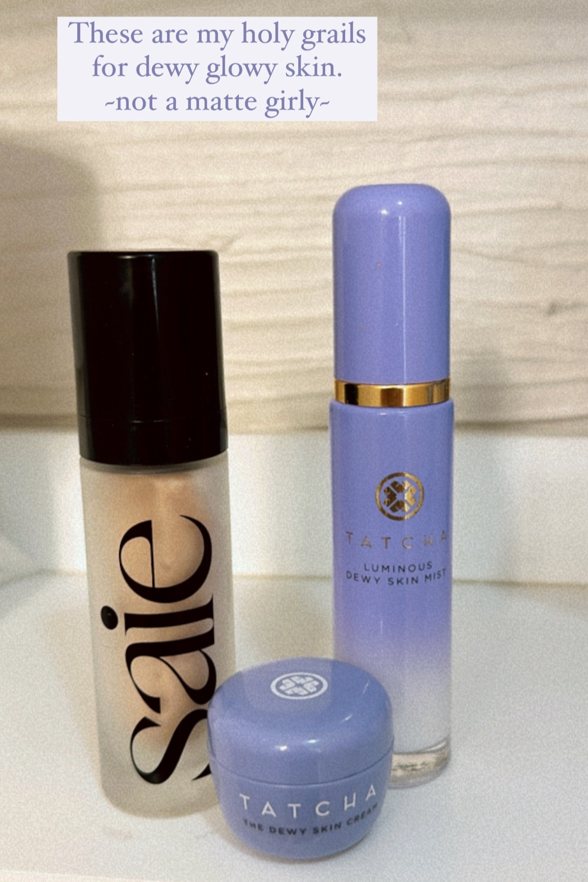 Dewy skin holy grails 

#LTKBeauty #LTKSaleAlert #LTKFindsUnder100