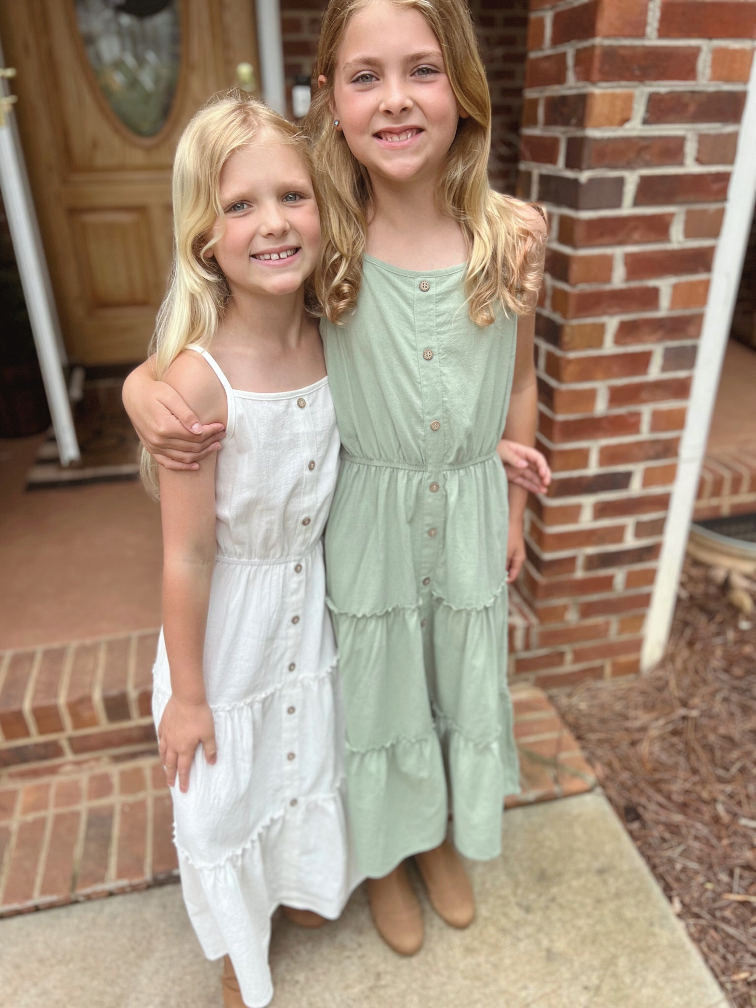 Cute summer dresses

Family, Girls Summer Spaghetti Strap Tiered Dress Casual A-Line Flowy Maxi Sundress with Pocket 3-12 Years 
True to Size, family photos, pictures, long

#LTKkids #LTKunder50 #LTKfamily