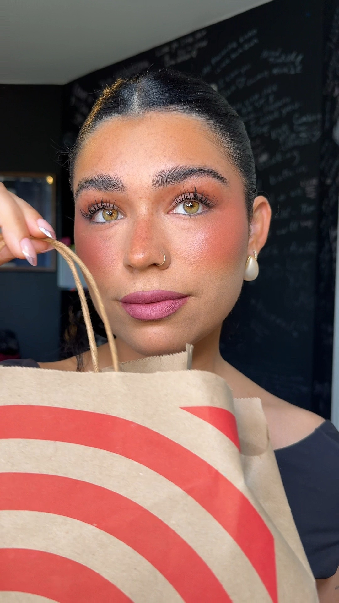 #ad Prom season is here and of course I’m using my faves from Maybelline! Picked up all these goodies at Target!💐✨

Products used 

Fit me foundation 
Sky high mascara ( very black waterproof)
Super stay matte ink 

#targetpartner #maybellinepartner #target @ltk @Target @targetstyle @maybelline #liketkit