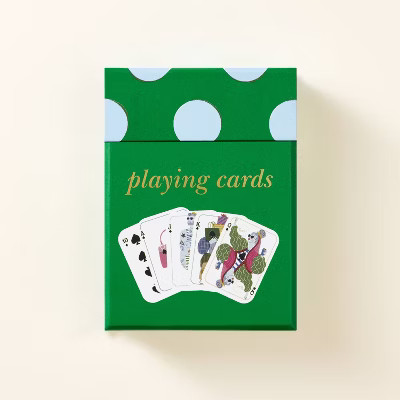 Waterproof Deck of Cards Green - kate spade new york x Target | Target
