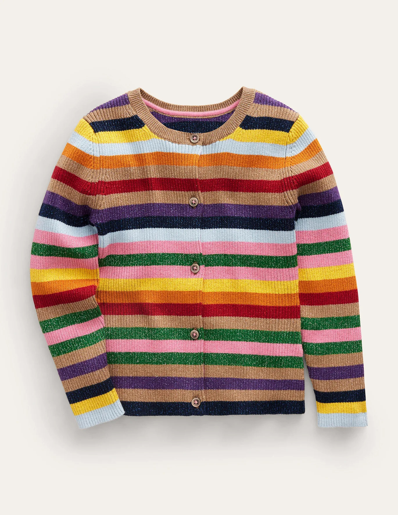 Sparkle Stripe Cardigan - Multi Sparkle Stripe | Boden (UK & IE)