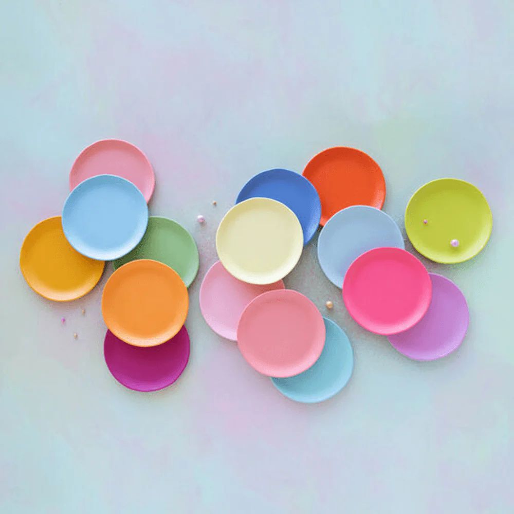 Melamine Rainbow Dinner Plate - 16 Color Options | Shop Sweet Lulu