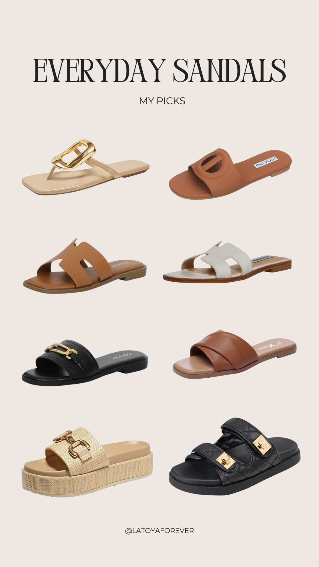 Easy, everyday sandals you’ll actually wanna wear on repeat. 🖤 Comfy, minimal, and just go with everything. Linked all my faves. 

#EverydayStyle #SummerSandals #Sandals 

 

#LTKFindsUnder50 #LTKShoeCrush