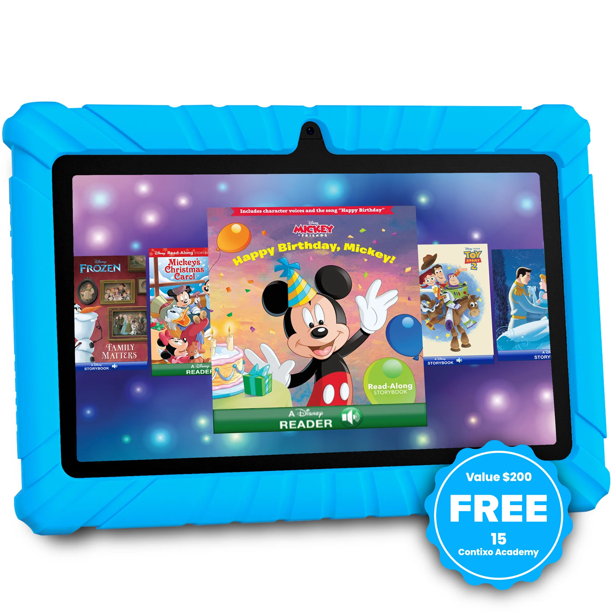 Contixo 7" Kids Tablet, 2024 Model, STEM Learning, Educational Tablet for Ages 3-12, Contixo Acad... | Walmart (US)