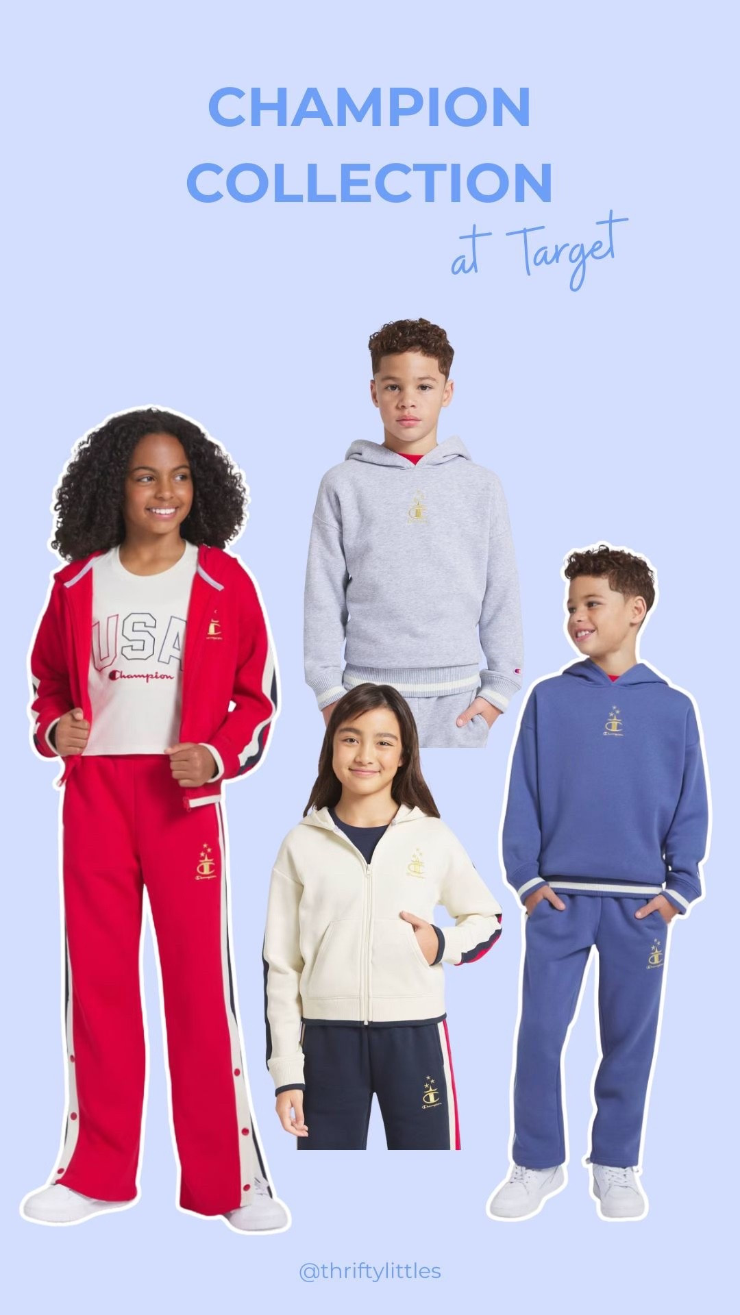 Cheer on the USA in style with the NEW Champion Kids Collection at Target! 

#LTKActive #LTKKids