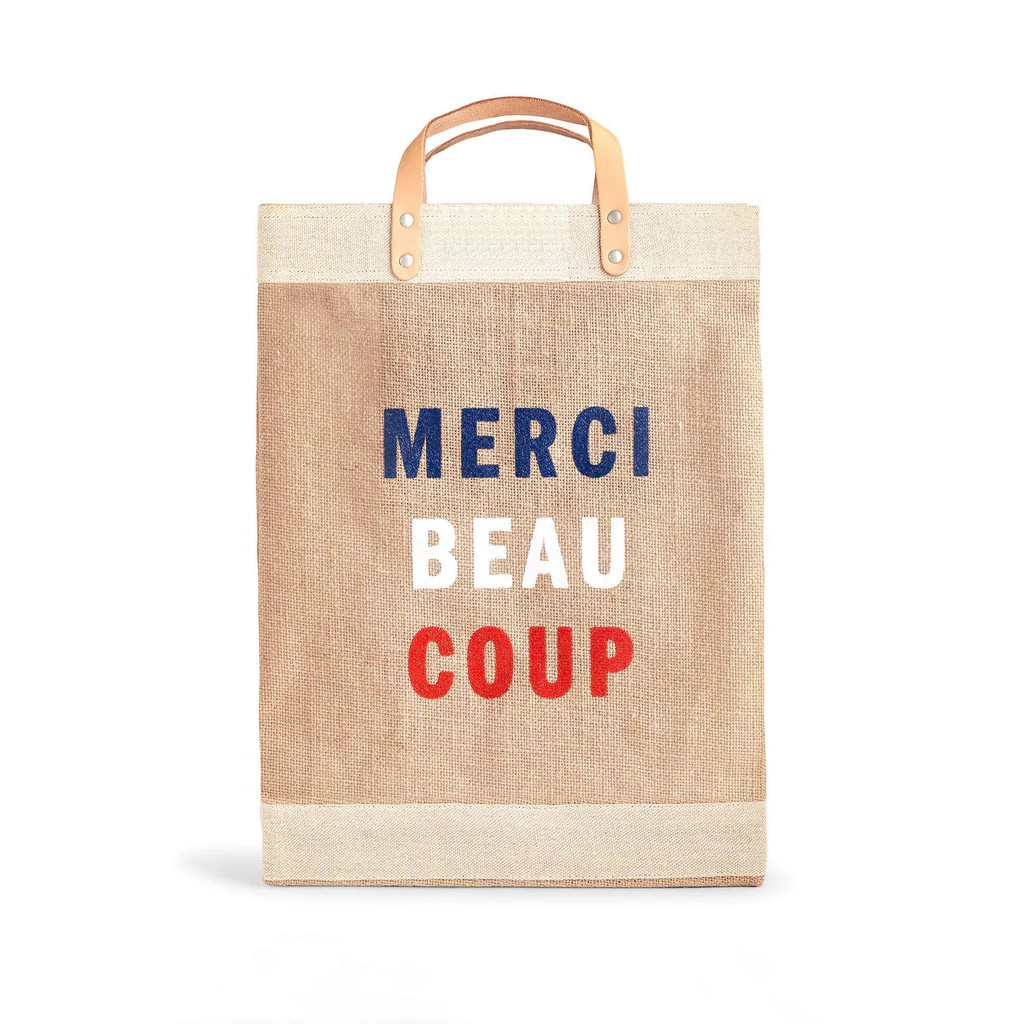 Market Bag in Natural for Clare V. “Merci Beau Coup” | Apolis Holdings LLC