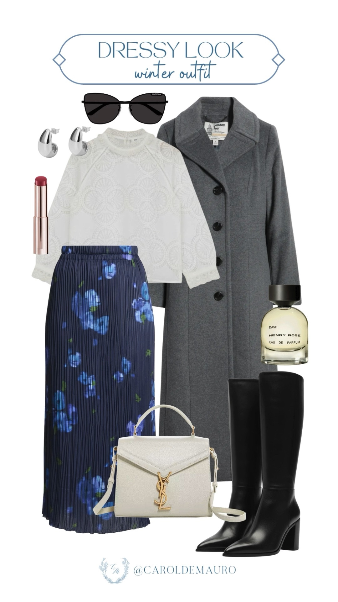 Level up your cold-weather style with a mix of white knits and flowy pleated textures. This dressy winter look balances elegance and warmth, making it a perfect choice for your next dinner date or gallery outing.

winter fashion, dressy look, monochrome style, boots season, old money aesthetic, luxe style, weekend vibes, vacation inspo

#LTKSeasonal #LTKBeauty #LTKU