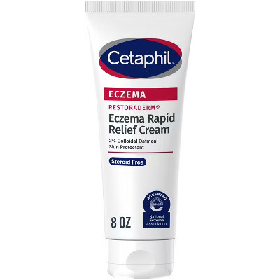 Cetaphil Eczema Restoraderm Flare-Up Relief Cream for Body -  Unscented - 8oz | Target