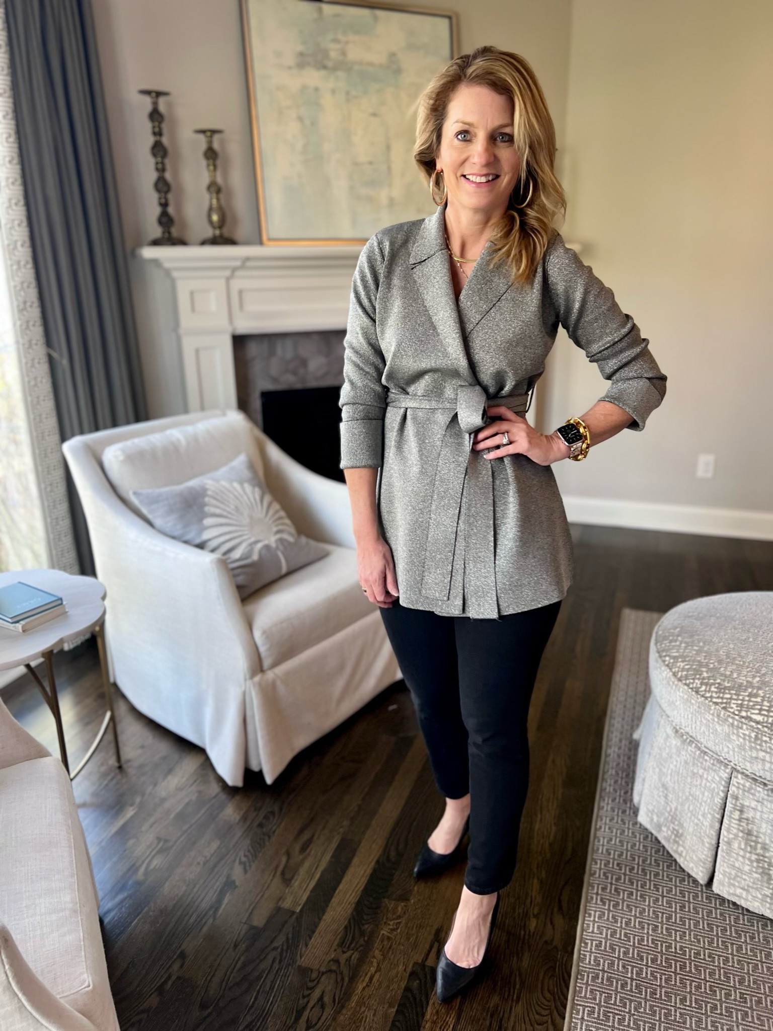 Sweater Blazer + Black Jeans + Black Pump

#LTKworkwear #LTKstyletip #LTKSeasonal