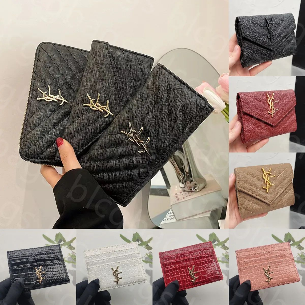 10A high quality wallet purse designer wallet women luxury Flap Coin Purses Cardholder wallet por... | DHGate