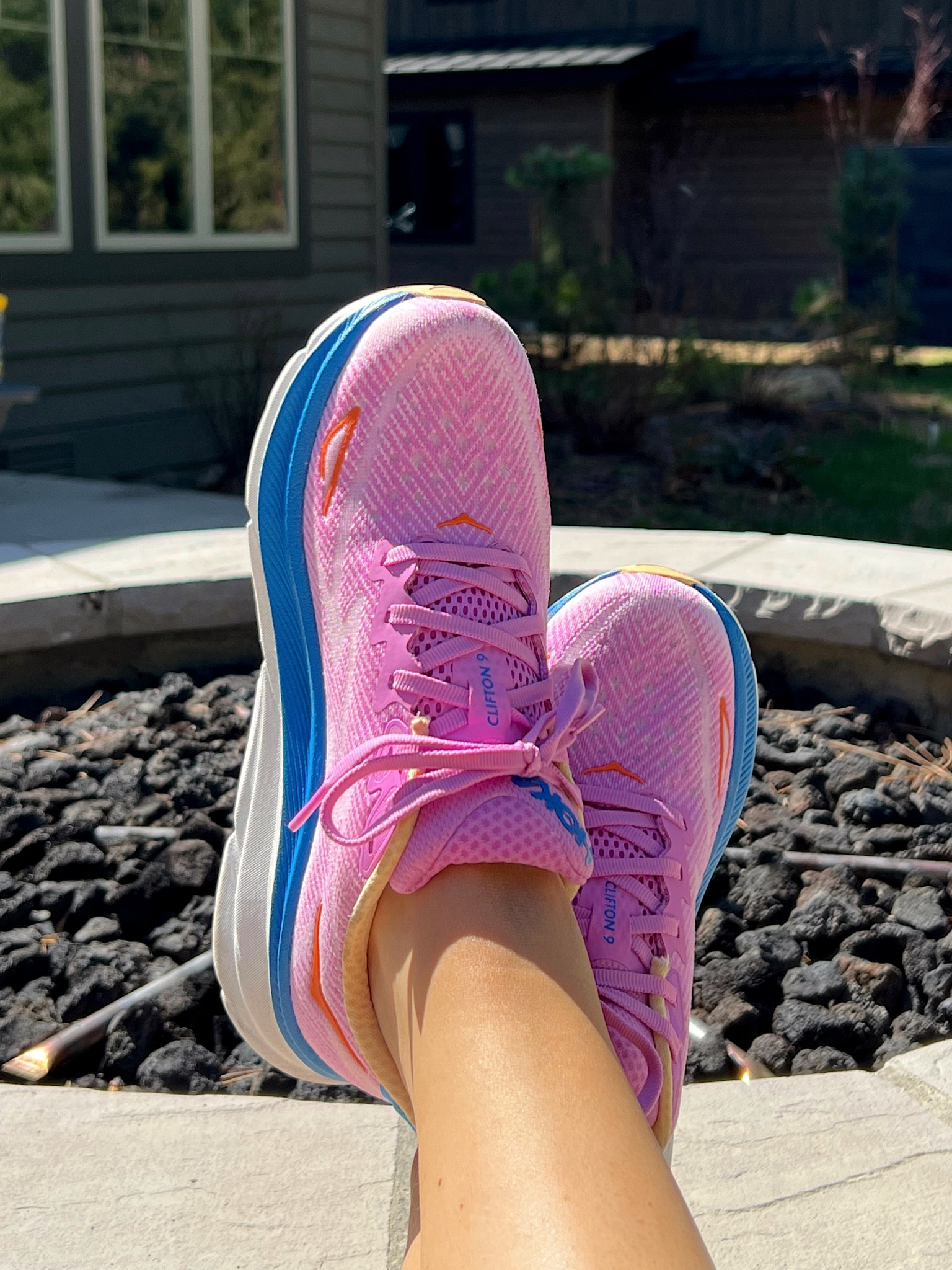 Cutest hoka sneakers! True to size 7.5, comfy and no break in time. Love hokas for walks, workout and athleisure! 

#LTKshoecrush