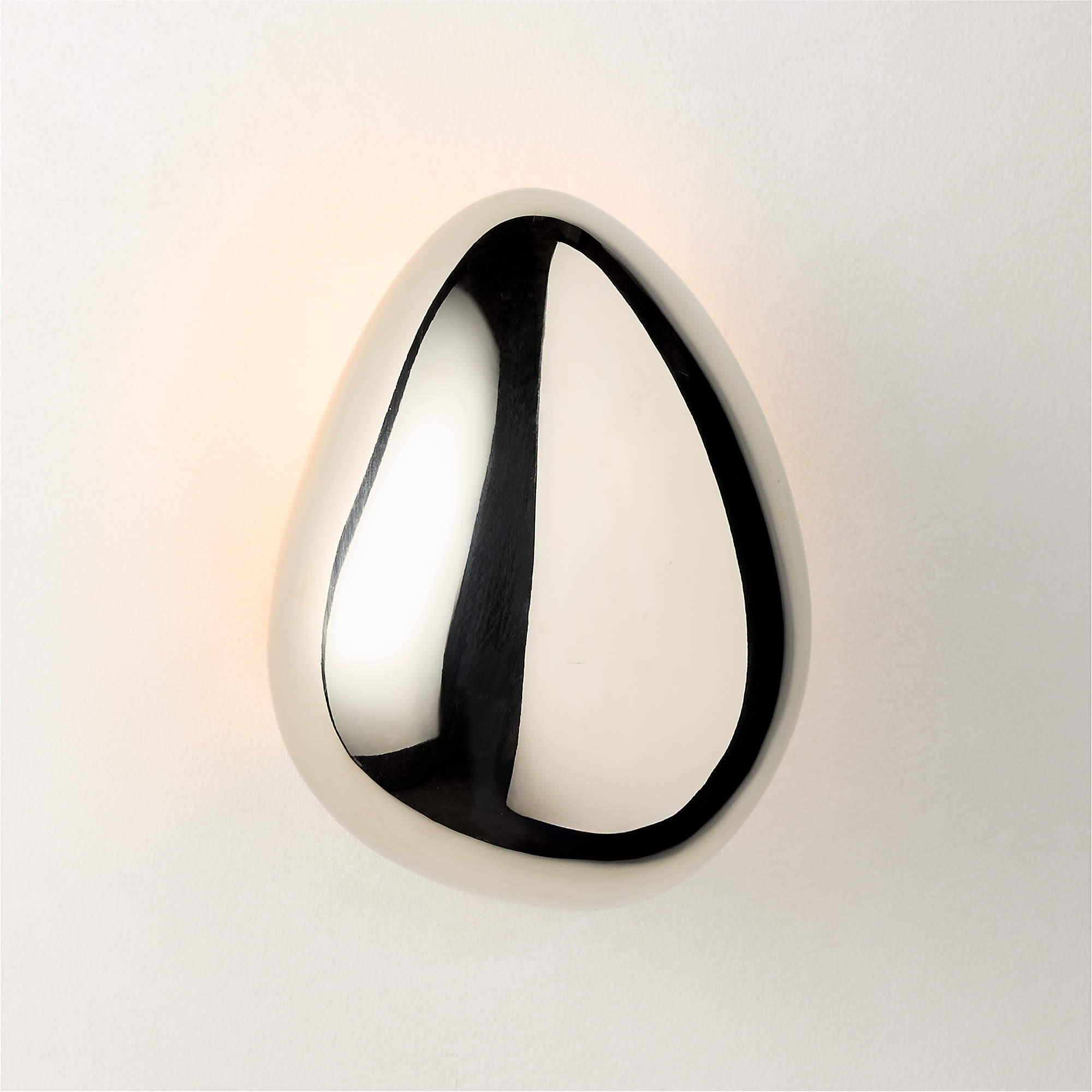 Sema Silver Wall Sconce | CB2 | CB2