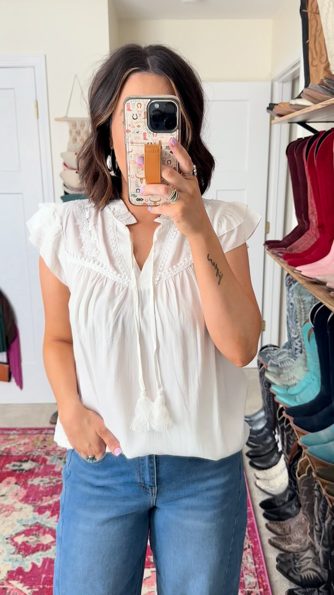 Western country concert outfit idea from Amazon spring Nashville cowgirl, cowboy Rodeo outfit ￼

#LTKFestival #LTKTravel #LTKgrwm