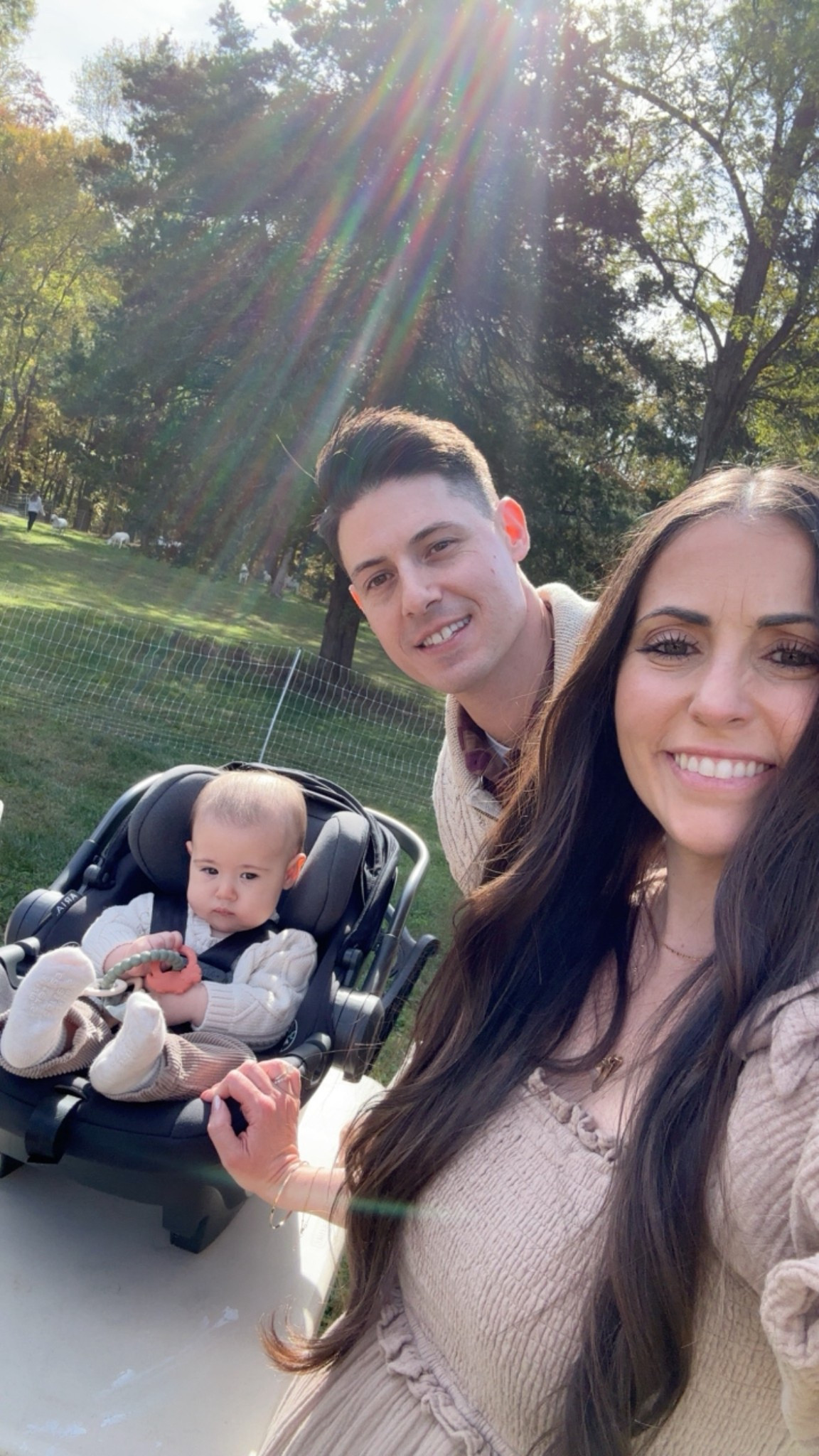 We took family photos for our holiday cards the other day and of course I had to take a quick family selfie! I can’t wait to get these photos back- it was the cutest photo shoot with sheep on a farm! We went for a brown neutral color palette and the photographer said it looked so perfect on camera. 

#LTKSeasonal #LTKFamily
