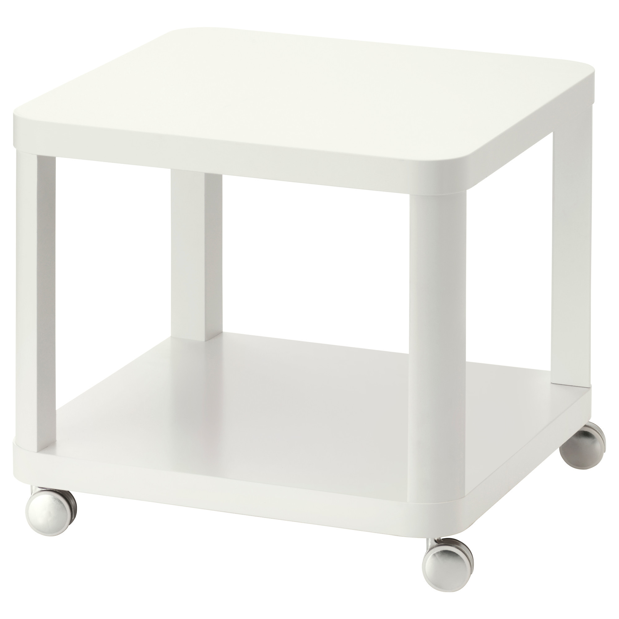 TINGBY Beistelltisch mit Rollen, weiß, 50x50 cm - IKEA Deutschland | IKEA (DE)