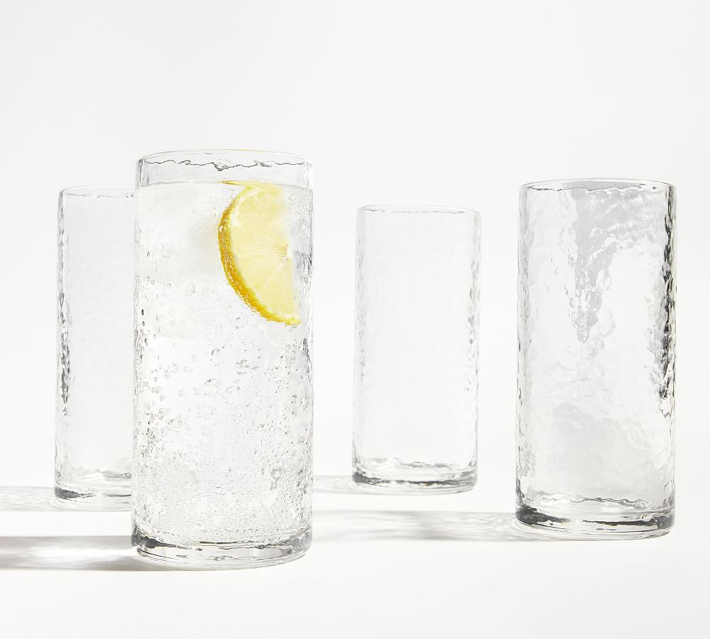 Hammered Outdoor Drinking Glasses | Pottery Barn (US)