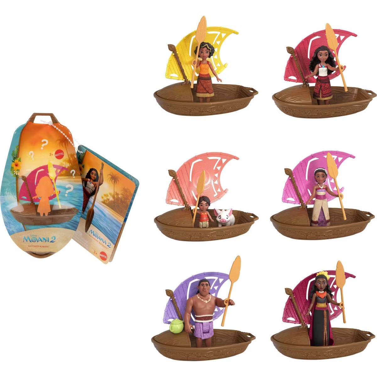 Disney Moana 2 Wayfinder Wonders with Surprise Small Doll, Canoe & Accessory | Target