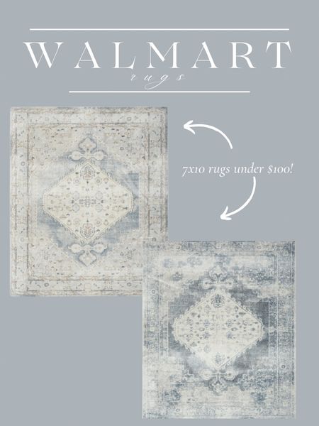 Affordable large washable rugs from Walmart! 

#LTKstyletip #LTKfindsunder100 #LTKhome