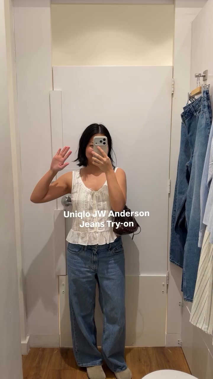 Trying on the new JW Anderson jeans at Uniqlo! 



#LTKPetite #LTKSeasonal #LTKvlog