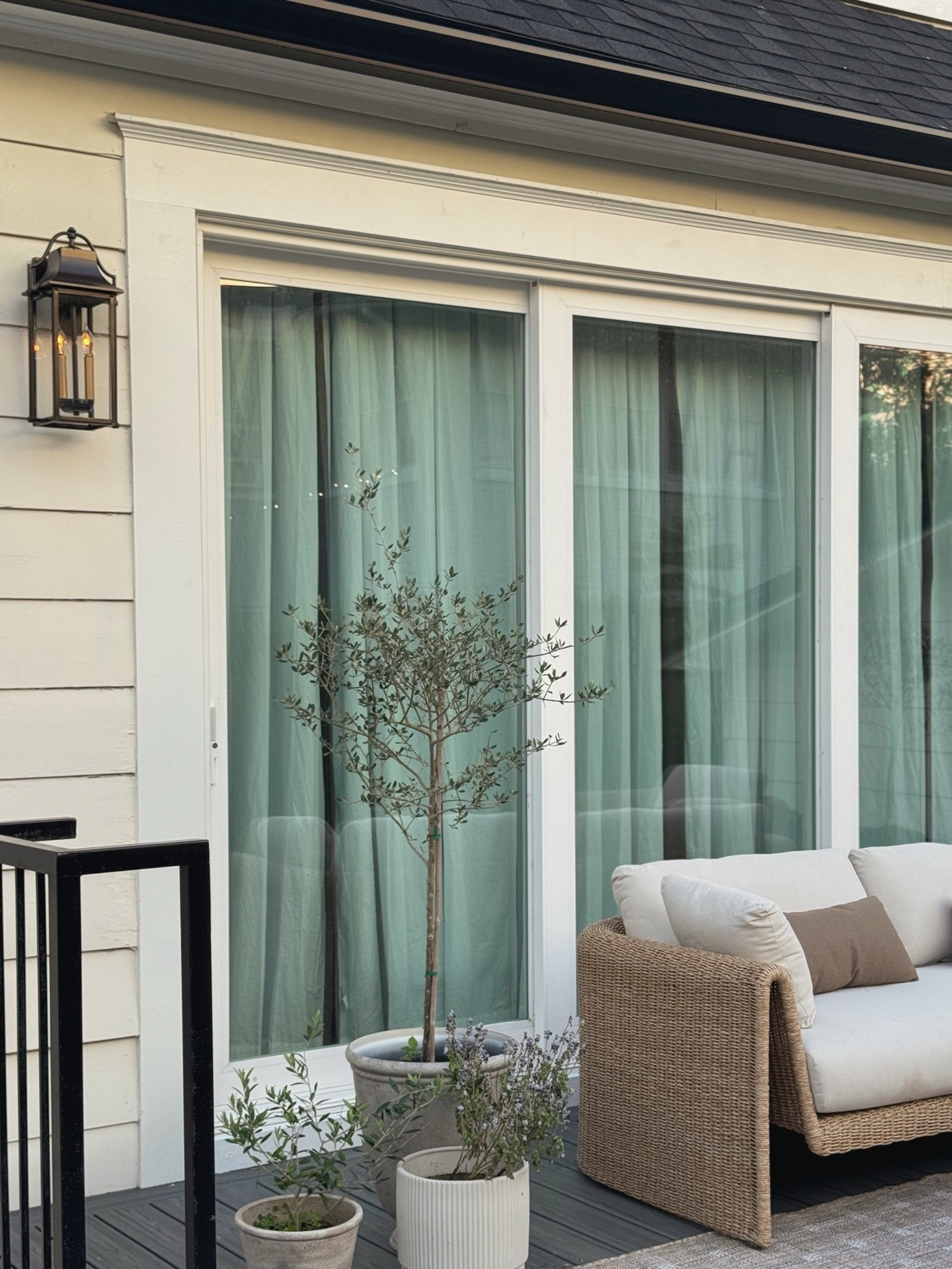 Loving our new Tilly outdoor sconces from Shades of Light - they completely fit the 1930s traditional aesthetic of our new home.

#LTKSeasonal #LTKHome